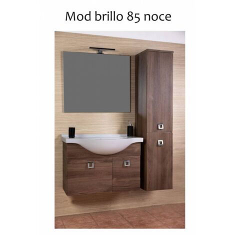 Colonna Bagno Brillo 2 Ante Sosp. 145 Noce