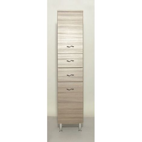 Colonna Bagno Francesca 2 Ante +2 Cassetti Olmo