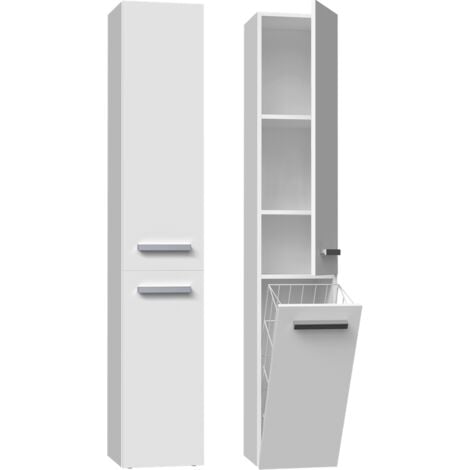 TOPESHOP Colonna bagno Nel IV BIANCA