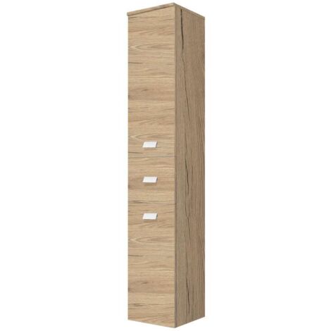 Colonna Bagno Savini - Quercia Naturale - 34x182 cm