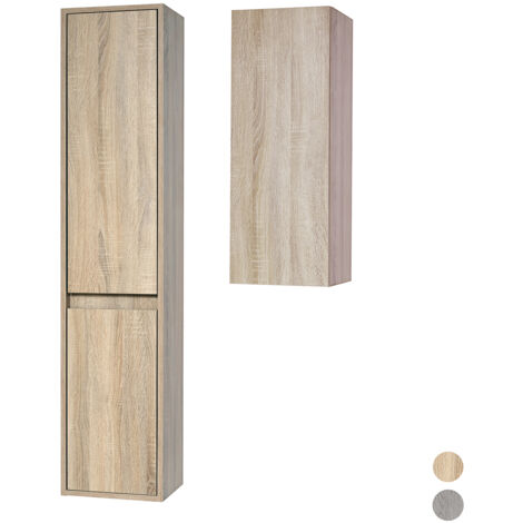 COLONNA BAGNO SOSPESA CONGRAZIA Rovere Beige cm 80x30x25