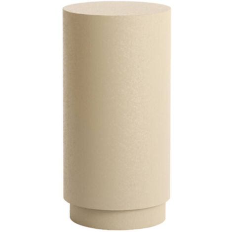 Colonna Display Metallo Opaco Crema Ø30x60 cm Light & Living