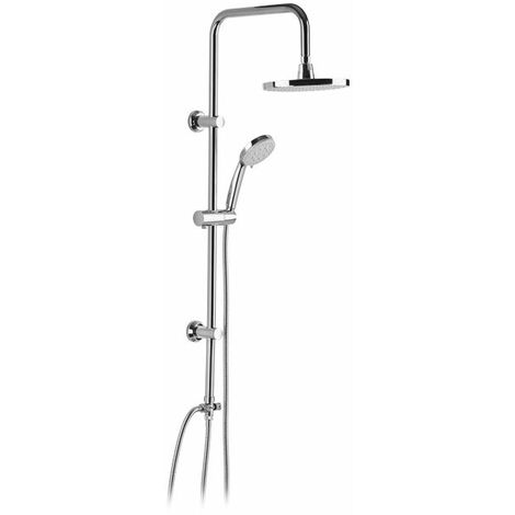 Soffione per doccia bagno multigetto telefono 5 funzioni con tubo da 1.5mt  vasca