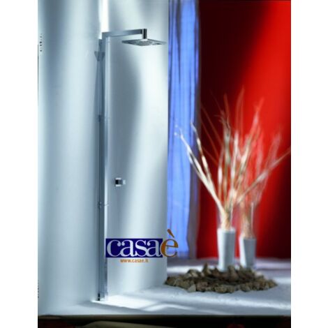 Colonna doccia bagno monocomando incasso soffione pavimento newform - newform