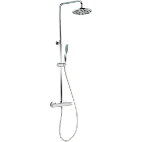 Colonna Doccia Con Termostatico.Colonna Doccia Con Miscelatore Termostatico Soffione Diametro 20 Cm 273585213403