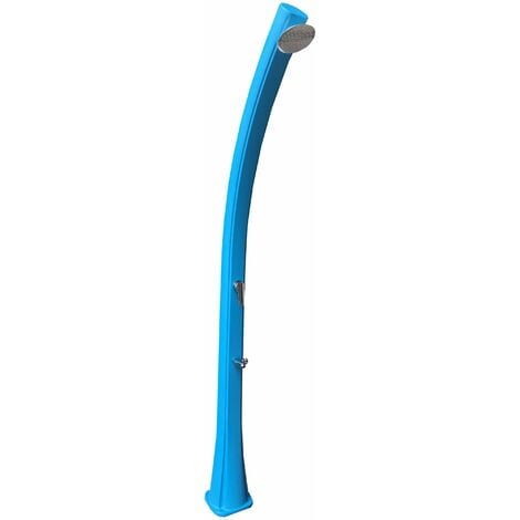 Colonna doccia da esterno modello solare in colore BLU con serbatoio Sphera CLPL935RLBL  Blu
