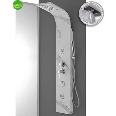 Colonna Doccia Feridras Inox Marmo