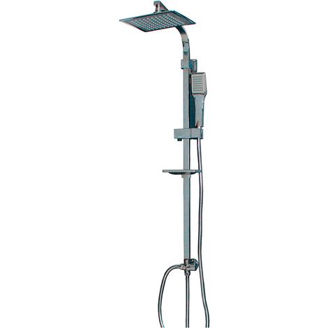 Senza Miscelatore Colonna Doccia Con Deviatore.Colonna Doccia In Acciaio Inox Lucido Duplex Deviatore Senza Miscelatore 78514