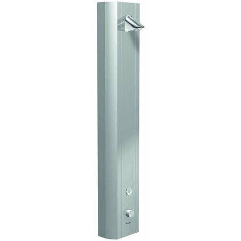 Colonna doccia LINUS DP-C-T soffione doccia basso aerosol, TD-SWS alluminio anodizzato SCHELL
