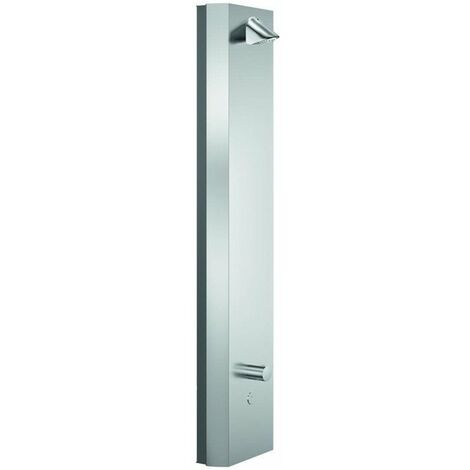 Colonna doccia LINUS Inox CVD-T-TD manuale TD acciaio inox satinato SCHELL