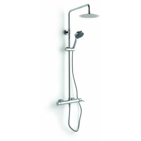 Colonna Doccia Meccanica Tamanaco Serie Tondo SIRENA Soffione Ø20CM Cromo - CD700172SI