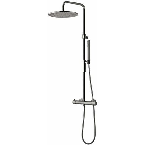 Colonna doccia regolabile Paffoni Birillo ZCOL646KLIQCR  Cromato - Metallo