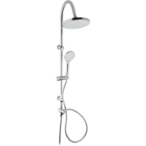 Colonna Doccia senza Miscelatore Regolabile Doccetta Mix Voyager Cromo Metaform