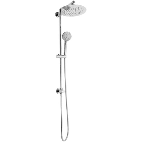 Colonna doccia soffione Ø 25cm doccetta doppia installazione Margarita