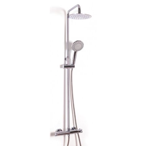 COLONNA DOCCIA TERMOSTATICA SOFFIONE DIAMETRO 20 CM - ACCADUEO