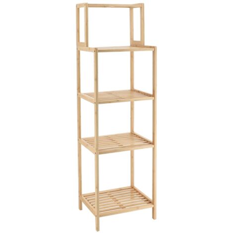 Colonna in bambù 5 ripiani - bambù - Tendance