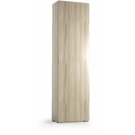 Colonna Multiuso H 182Cm 1 Anta Olmo Effetto Legno