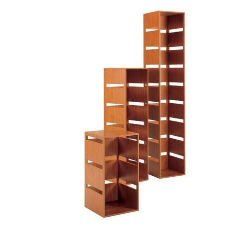 Colonna Multiuso in Legno con 3 tagli 40 x 40 x 77 cm 77/C