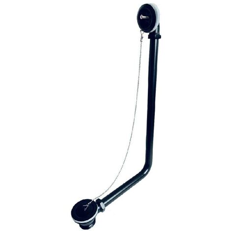 Colonna scarico CRAWLEY® nero per vasche retrò