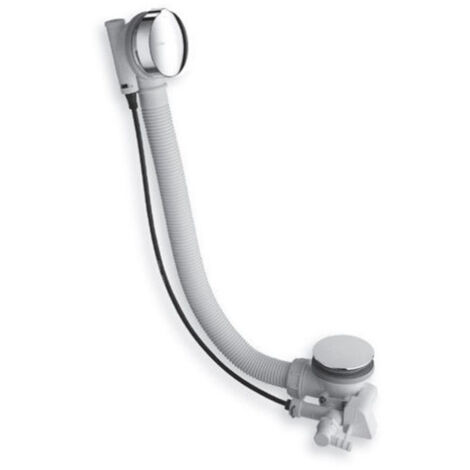 kielle - Set di scarico e troppopieno per vasca Click-Clack, lunghezza