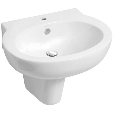 Colonna sospesa Next per lavabo bianca lucida