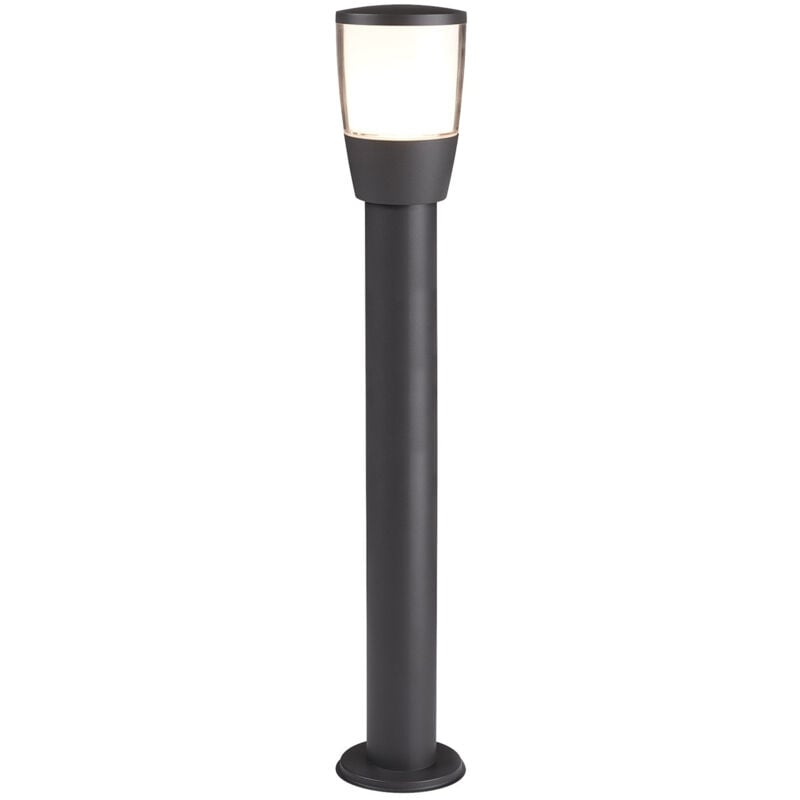 Paletto Esterno Tucson Alluminio Grigio e Plastiche 1 Luce E27 H90Cm