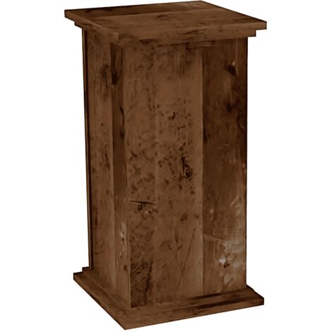 Colonne 1 porte 30x30x57,9 cm marron