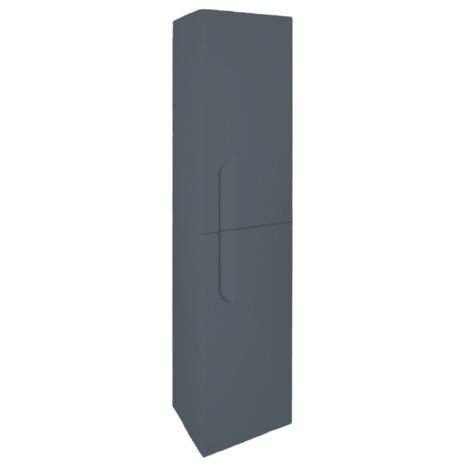 Colonne 2 portes réversibles Ancomalin - Gris nature - Anconetti - 150x30x24cm