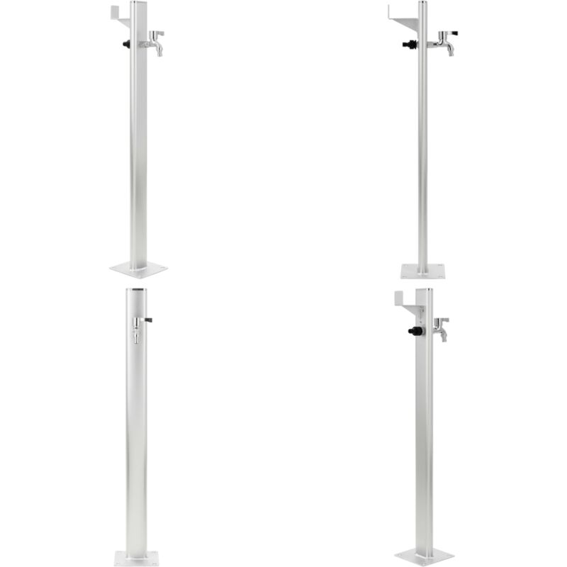 Colonne à eau de jardin Aluminium 95 cm - colonne à eau - colonnes à eau - Home & Living