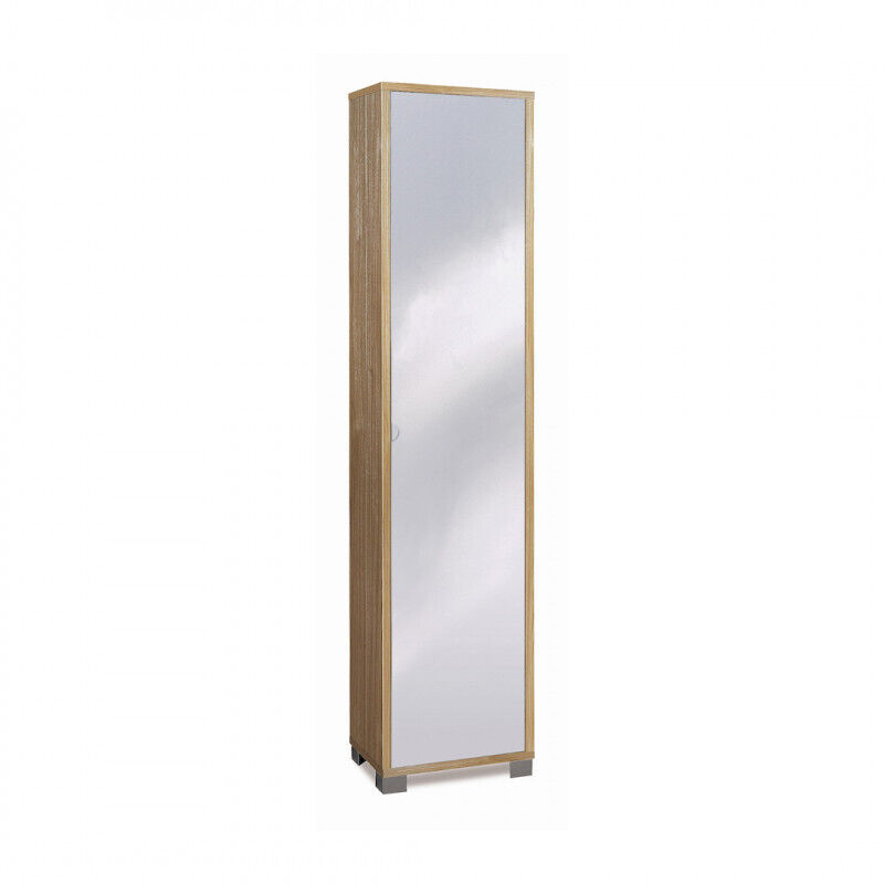 Colonne avec 1 porte miroir, 43L x 29P x H190 cm – Finition noyer Stelvio – Sarmog Colonne avec 1 porte miroir, 43L x 29P x H190 cm – Finition noyer Stelvio – Sarmog