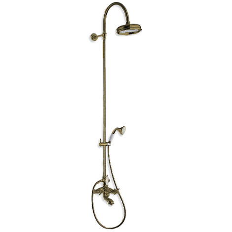 COLONNE BAIN/DOUCHE CHAMBORD COMPLETE VIEUX BRONZE - CRISTINA ONDYNA CN10492