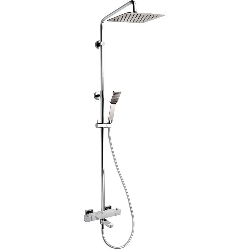 Colonne bain/douche thermostatique Dax Square