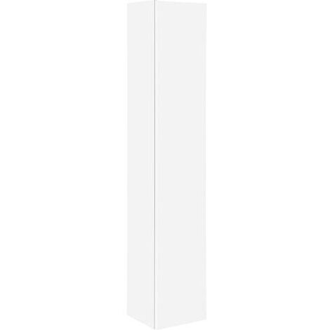 Colonne BALI 1 porte blanc brillant, réversible 300x1600x270 mm