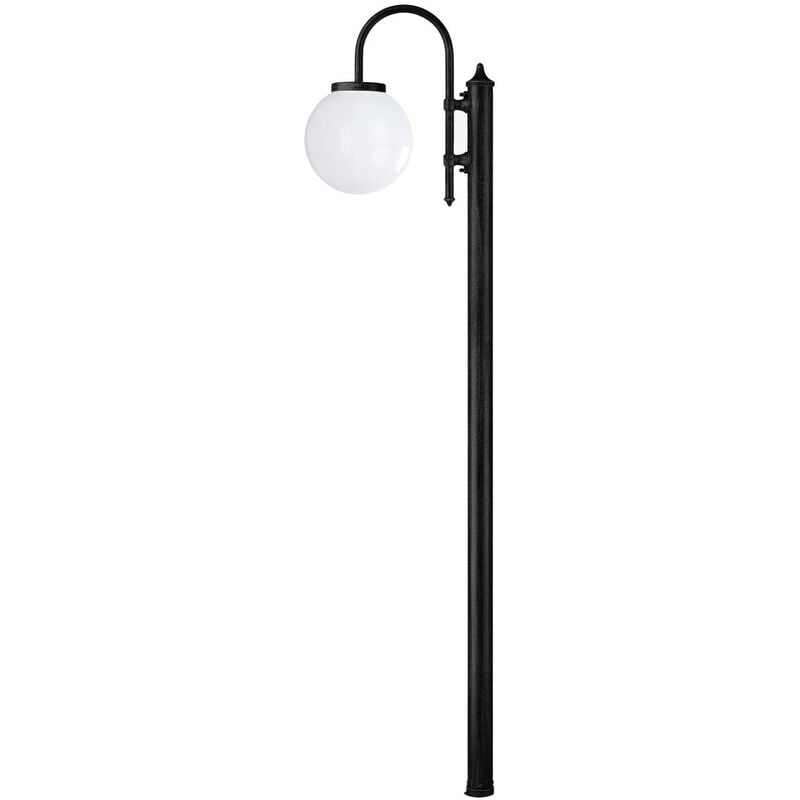 Colonne classique boom IP44 E27 42W 2050mm Noir