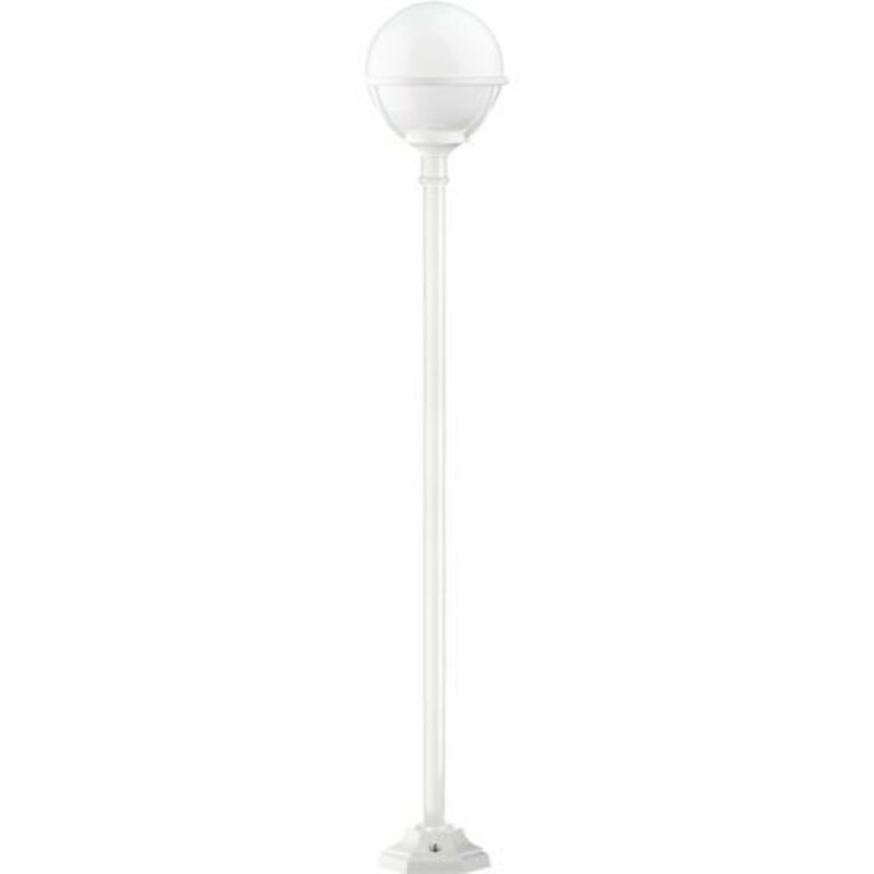 Colonne classique CLIC-CLAC GLOBO Smooth IP44 E27 42W 1820mm Blanc