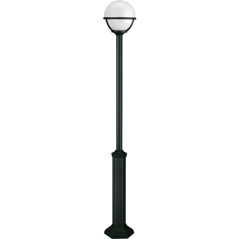 Colonne classique clic-clac globo with base IP44 E27 42W 1820mm Noir