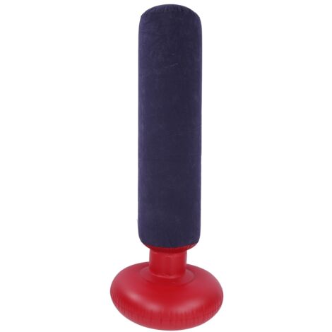Colonne de boxe gonflable 1,6 m pour adultes et enfants, sac de frappe antidéstress renforcé autonome
