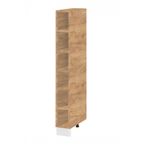 Colonne de cuisine étagère ouverte Bellissi Chene L 20 cm