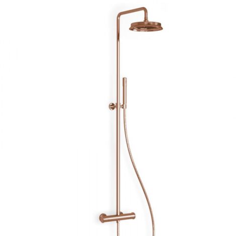 Colonne de douche 24 rose dore collection Tanais
