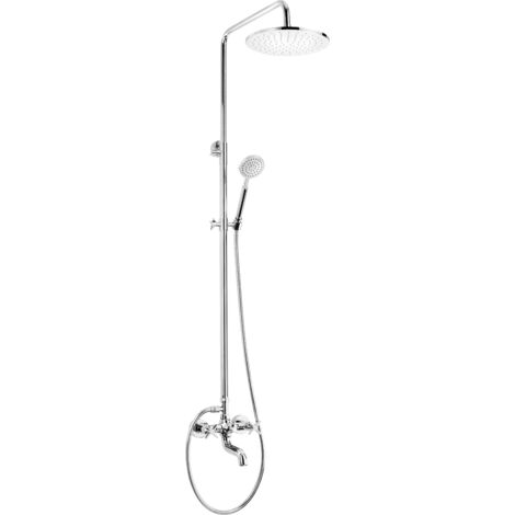 Colonne de douche avec mitigeur de baignoire chromé Deante Temisto NAC01QT  Chromé