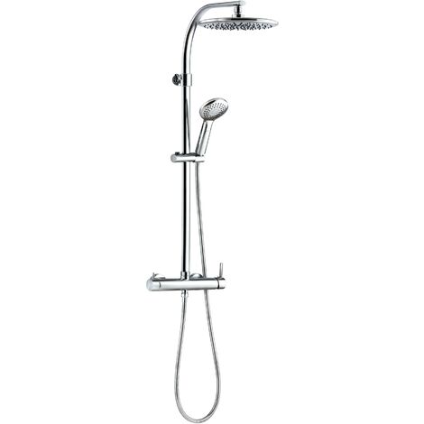 main image of "Colonne de douche avec mitigeur mécanique en laiton - colonne de douche Siena Touch avec mitigeur mécanique - Wirquin - 60721386"