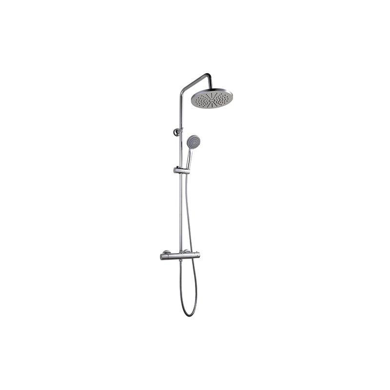 Colonne de douche avec robinetterie thermostatique pagan - Chromé - Edouard Rousseau