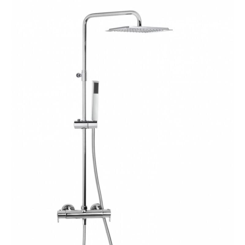 Colonne de douche blautherm télescopique Tête carrée - 945404 FRPK300
