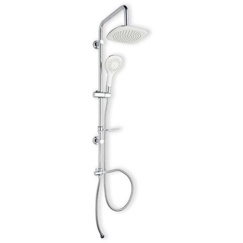 Colonne de douche Chrome avec Buses en silicon anticalcaire mod. Emi