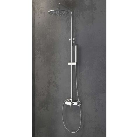 Colonne de douche chromée ARTEMIS avec douchette 119cm
