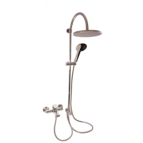 Colonne de douche COLORADO avec pommeau en laiton chromé H.99,8 cm