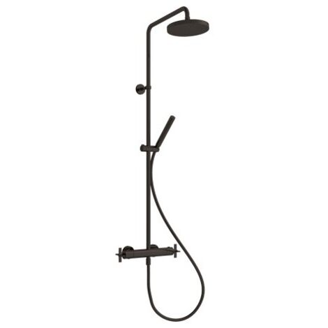 Colonne De Douche Cross Road Thermostatique Complete Blackmat Robinetterie CROSS ROAD - CRISTINA ONDYNA CR48613