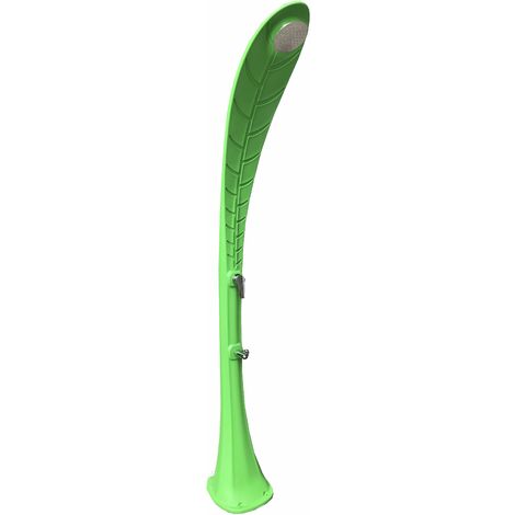 Colonne de douche de jardin solaire couleur vert réservoir 35 litres Sphera CLPL930RLVE  Vert