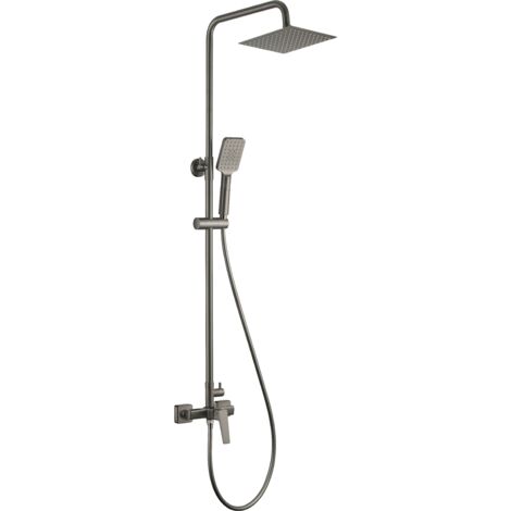 Colonne de douche Deante avec mitigeur de douche en titane Blur NQLD4XM