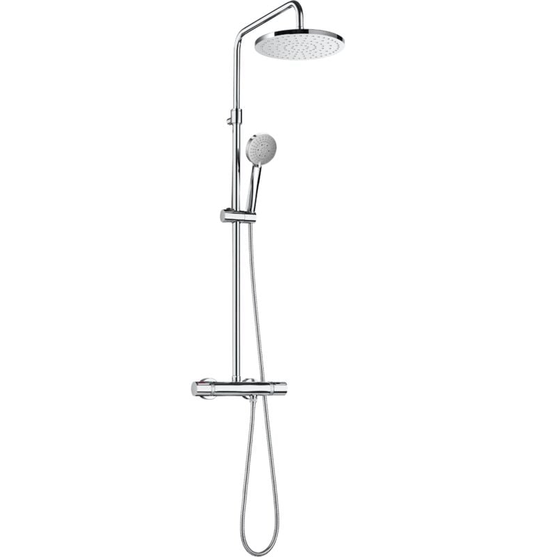 A5A9780C00 even-t round Grifo Columna Ducha Monomando Telescópica Cromo - ref: A5A9780C00 - Roca